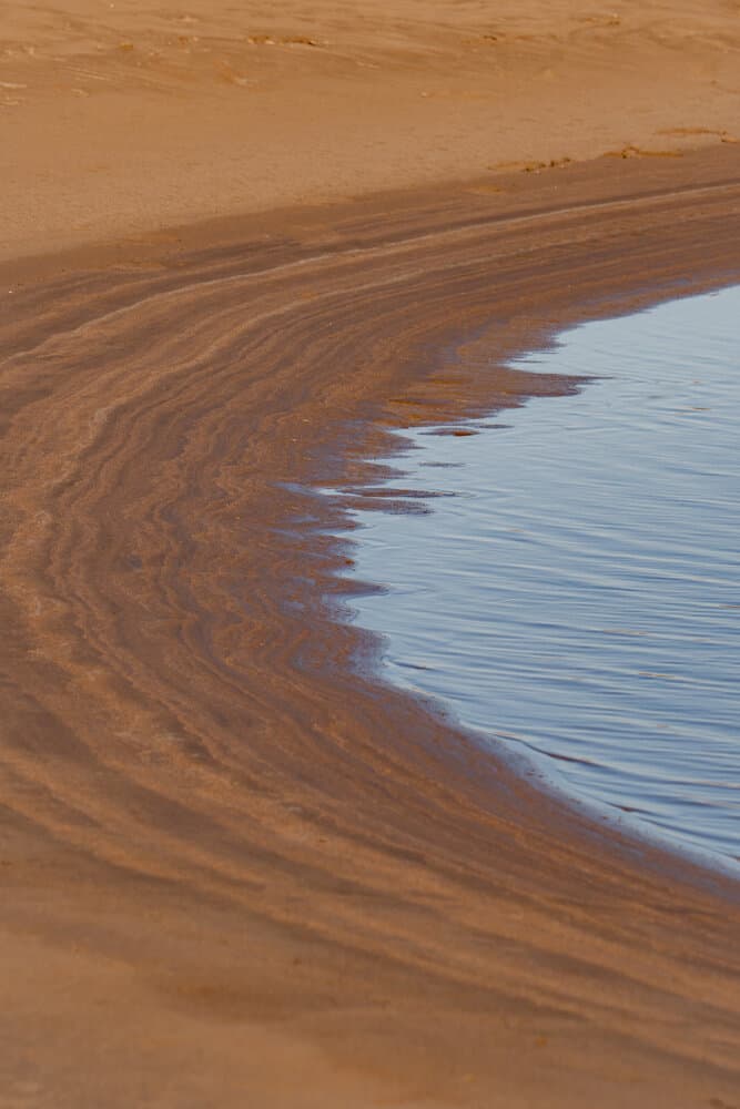 El río visto desde el aire